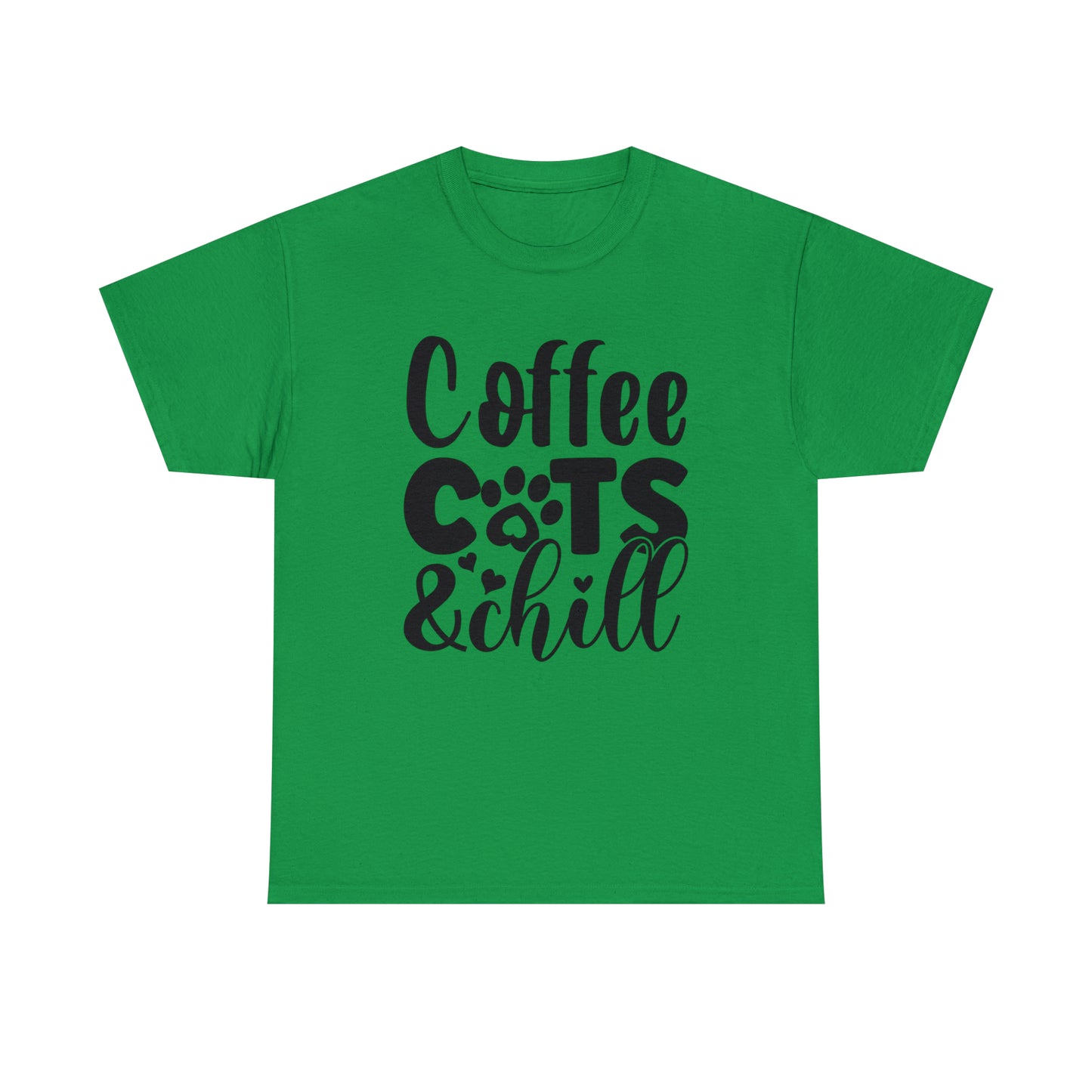 Coffee Cats and Chill Unisex Tee