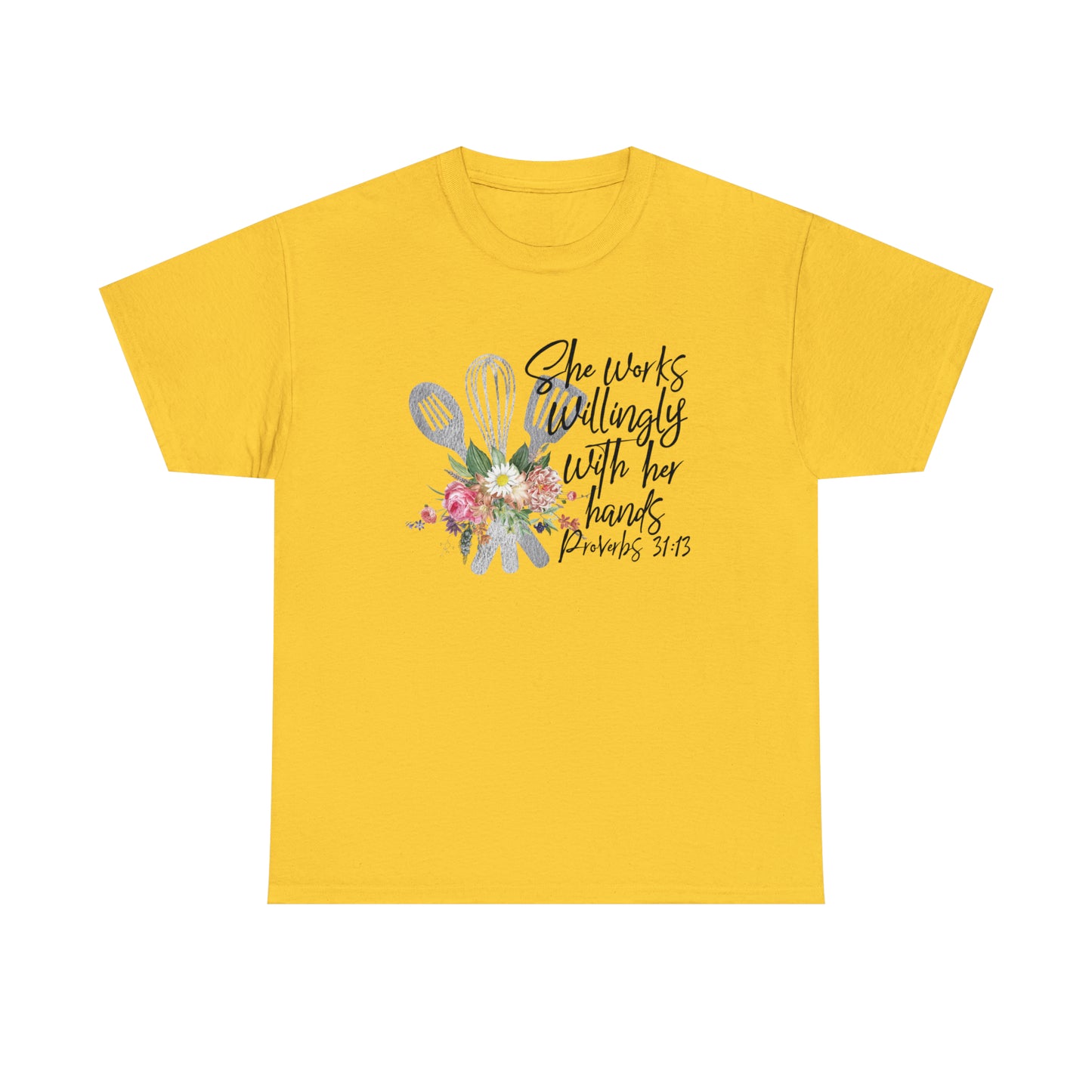 Chef: She Works With Her Hands Tee
