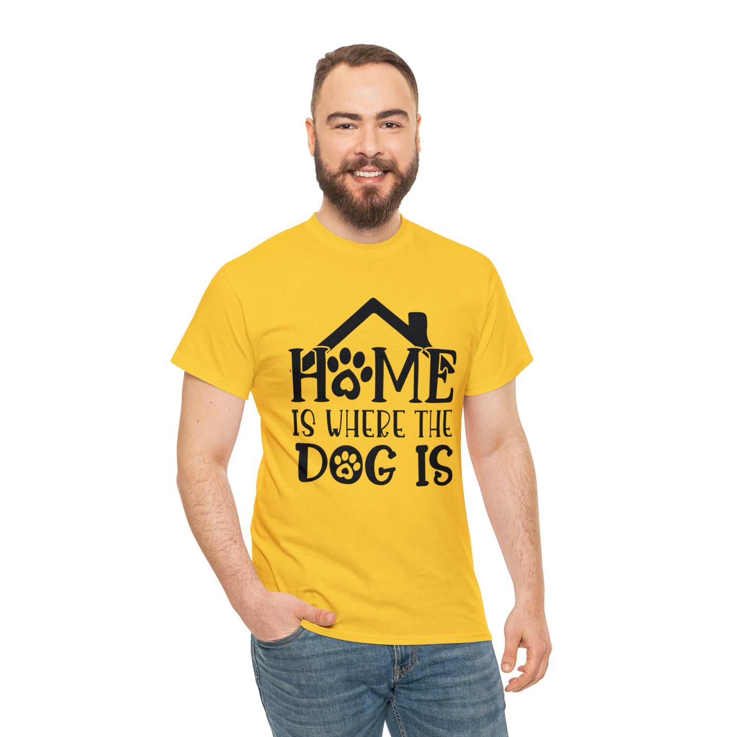 Home is Where the Dog Is Unisex Tee
