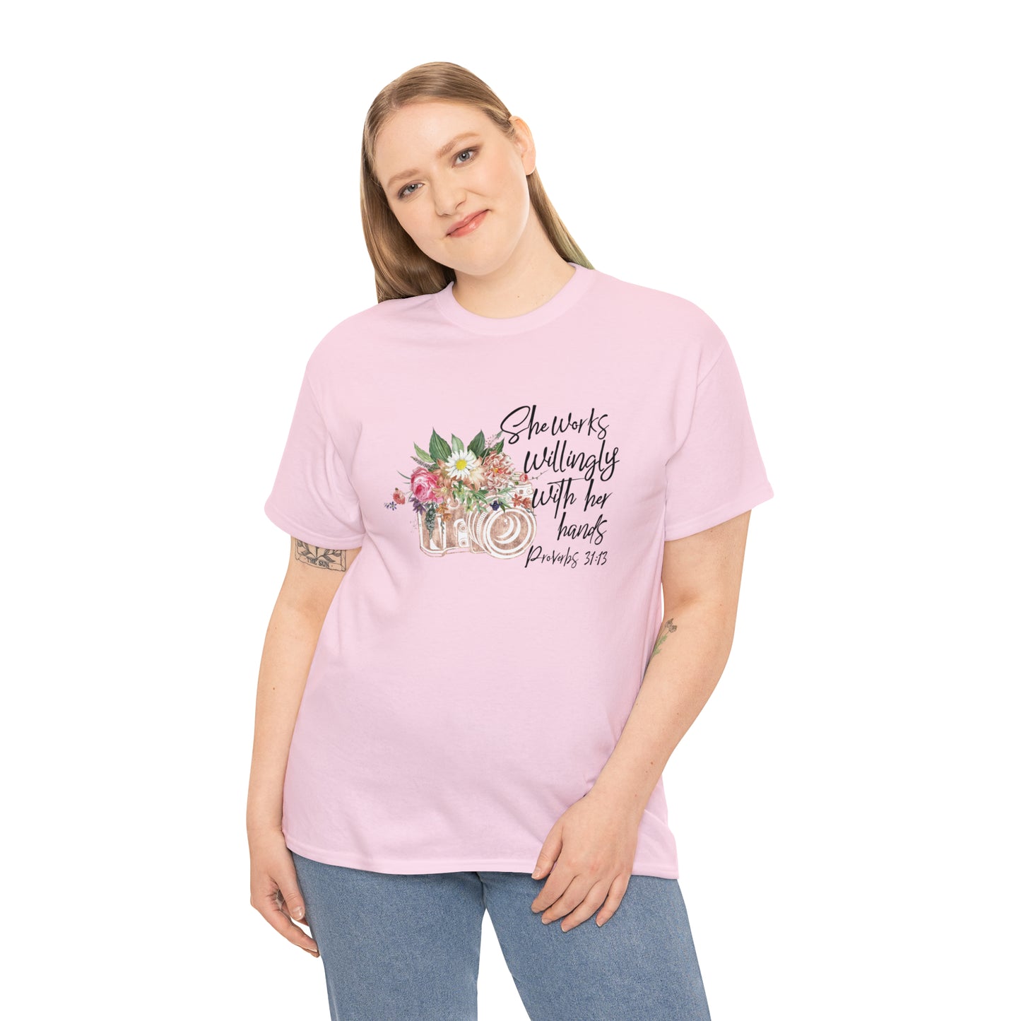 Photographer: She Works With Her Hands Tee