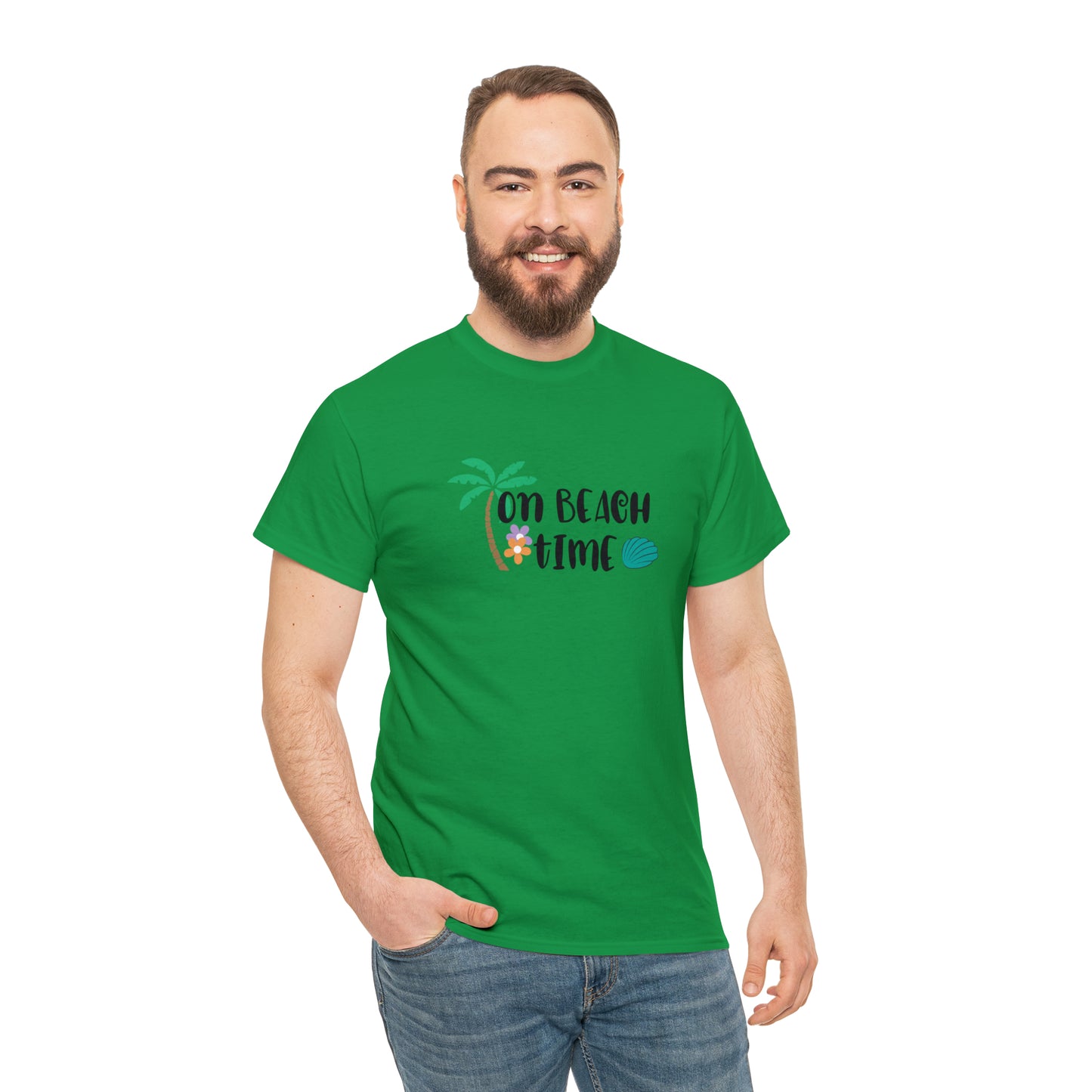 On Beach Time Tee