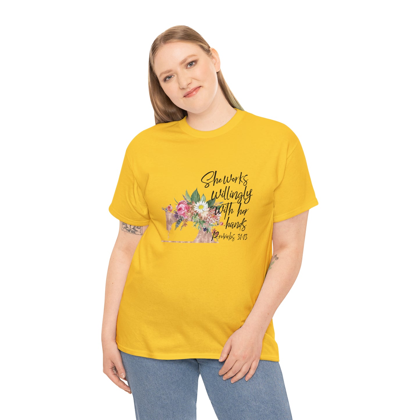 Seamstress: She Works With Her Hands Tee