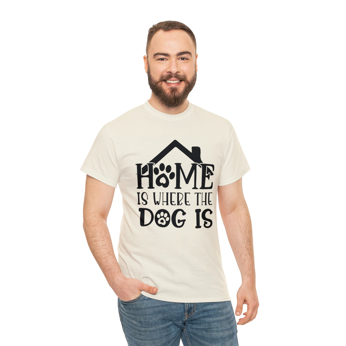 Home is Where the Dog Is Unisex Tee