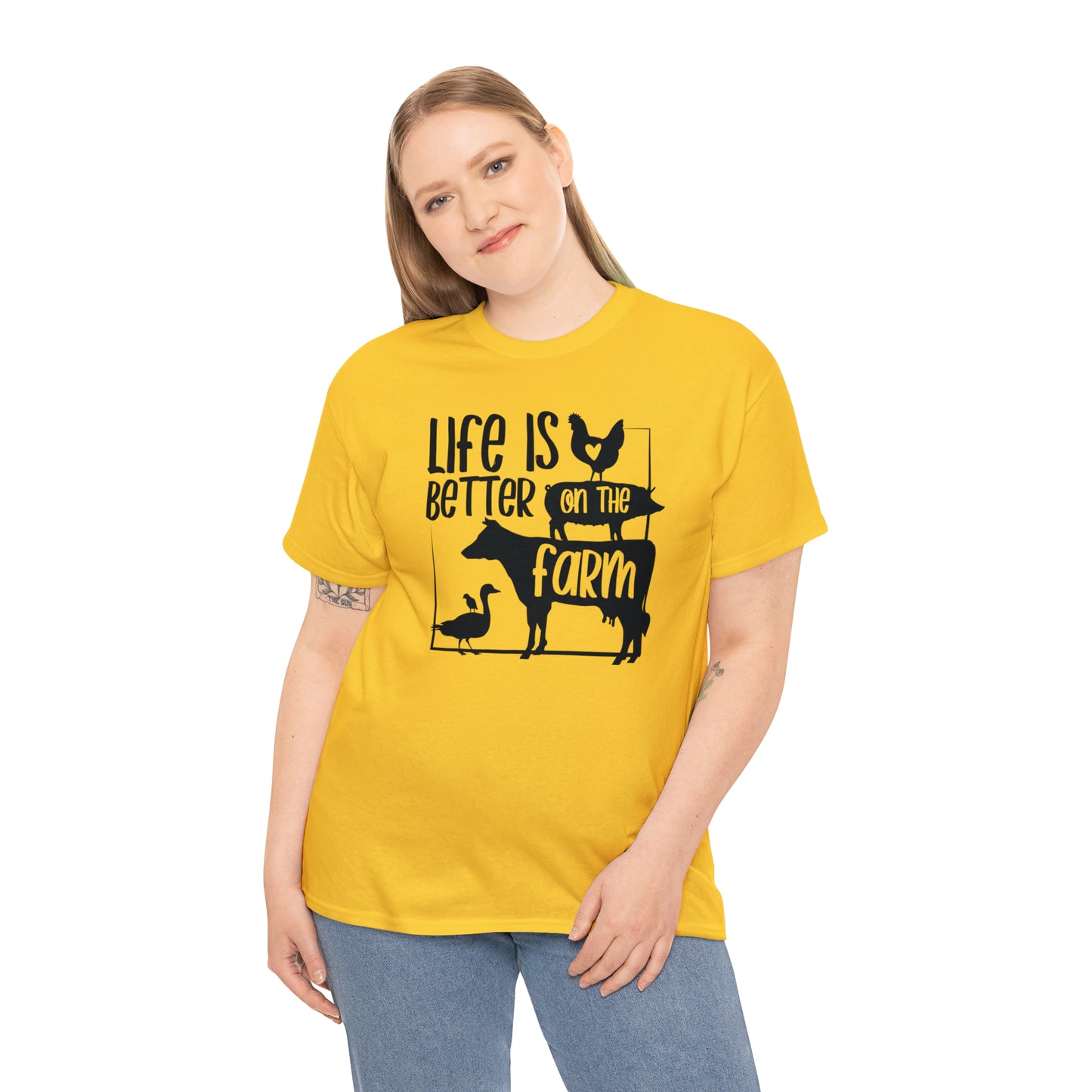 Life is Better on the Farm Unisex Tee