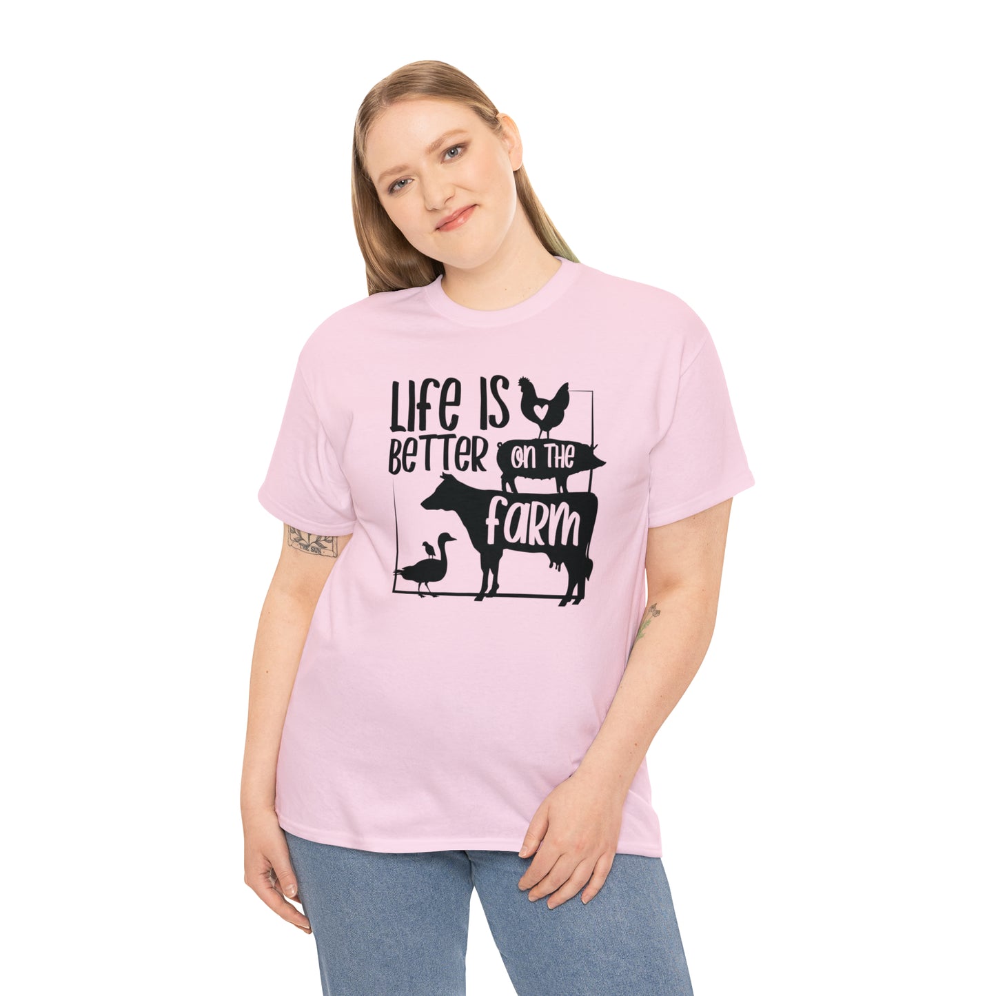 Life is Better on the Farm Unisex Tee