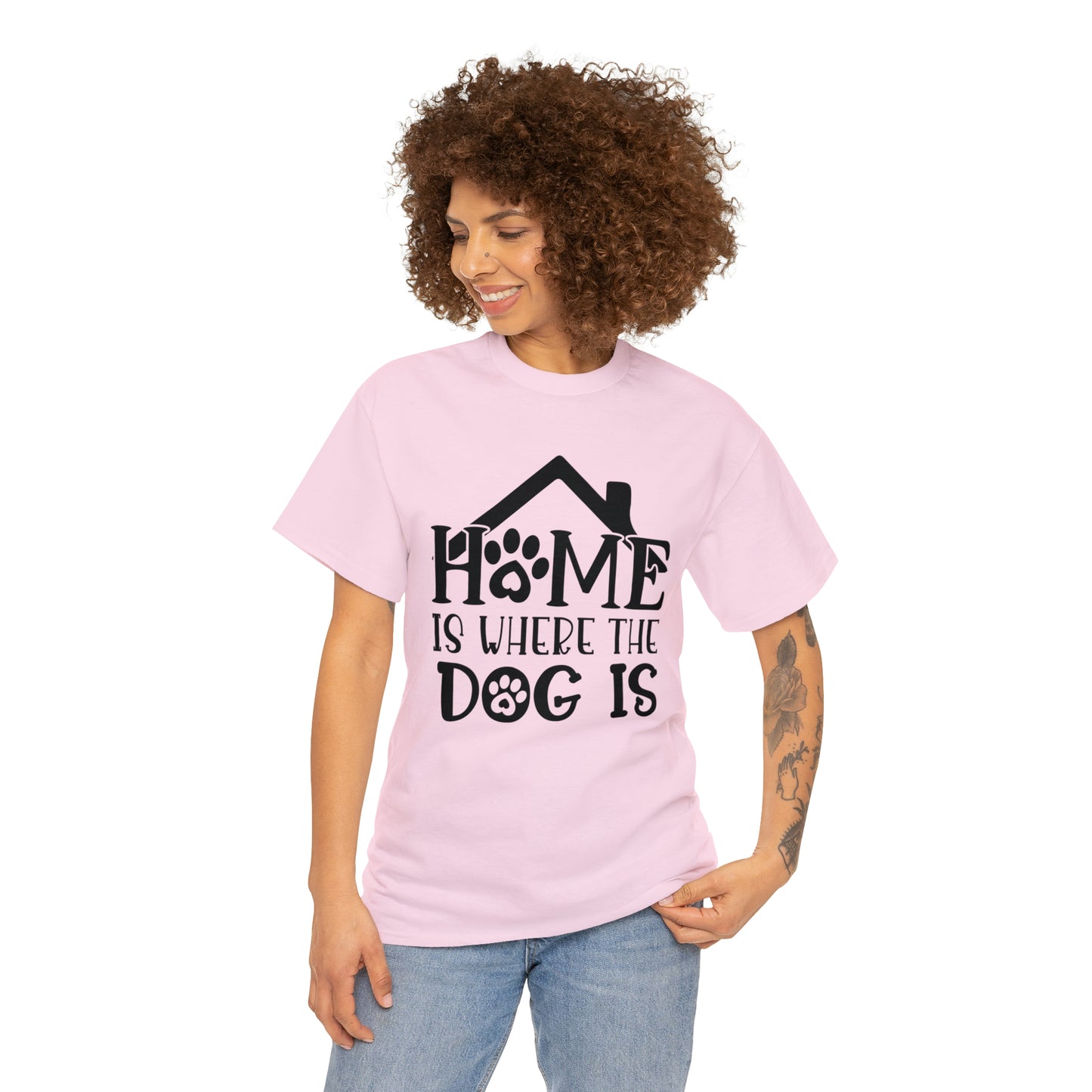 Home is Where the Dog Is Unisex Tee