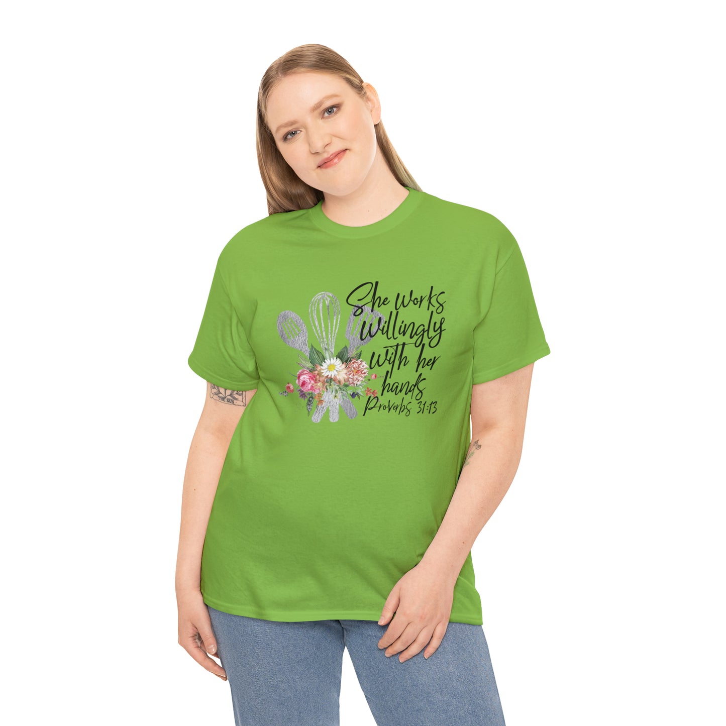 Chef: She Works With Her Hands Tee