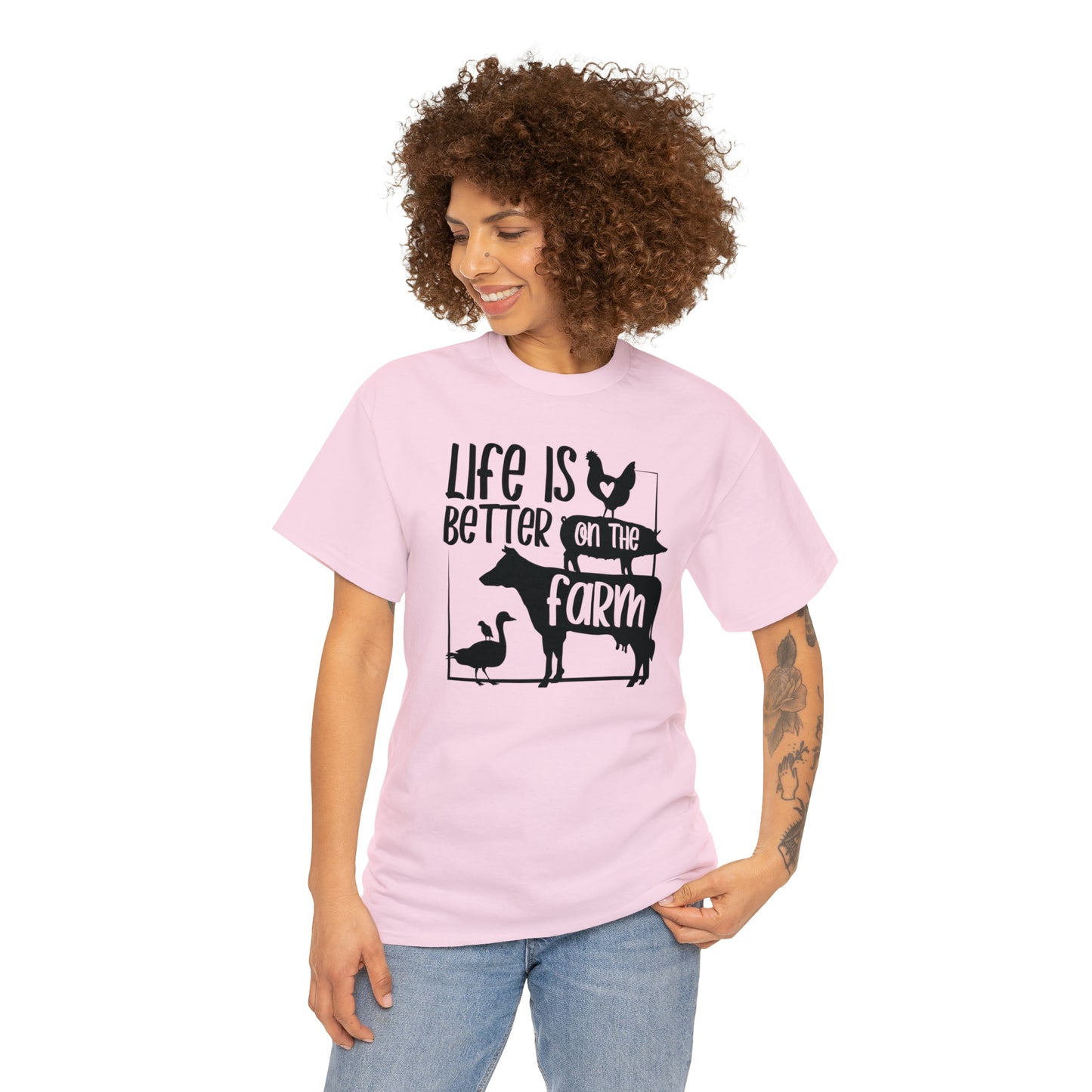 Life is Better on the Farm Unisex Tee