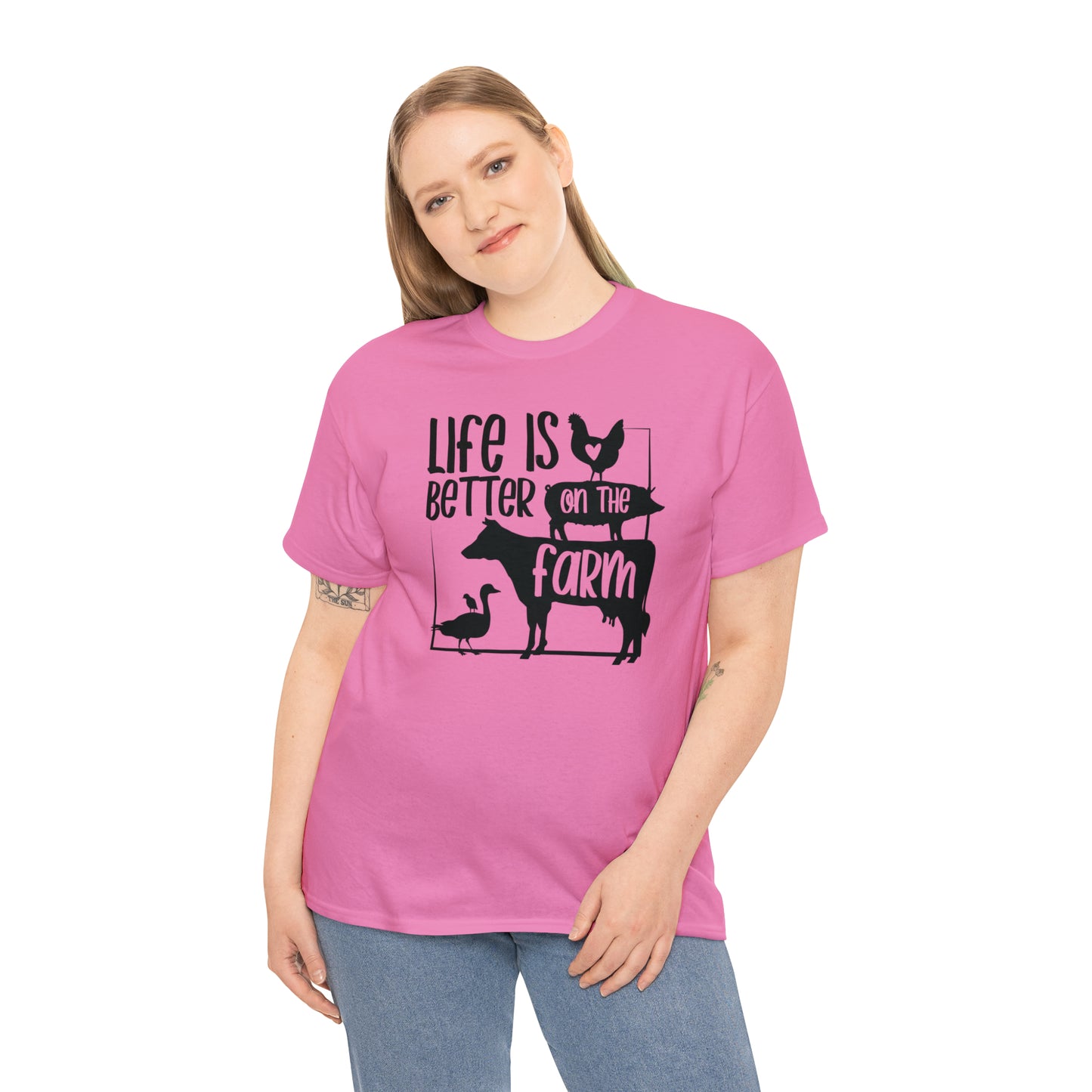 Life is Better on the Farm Unisex Tee