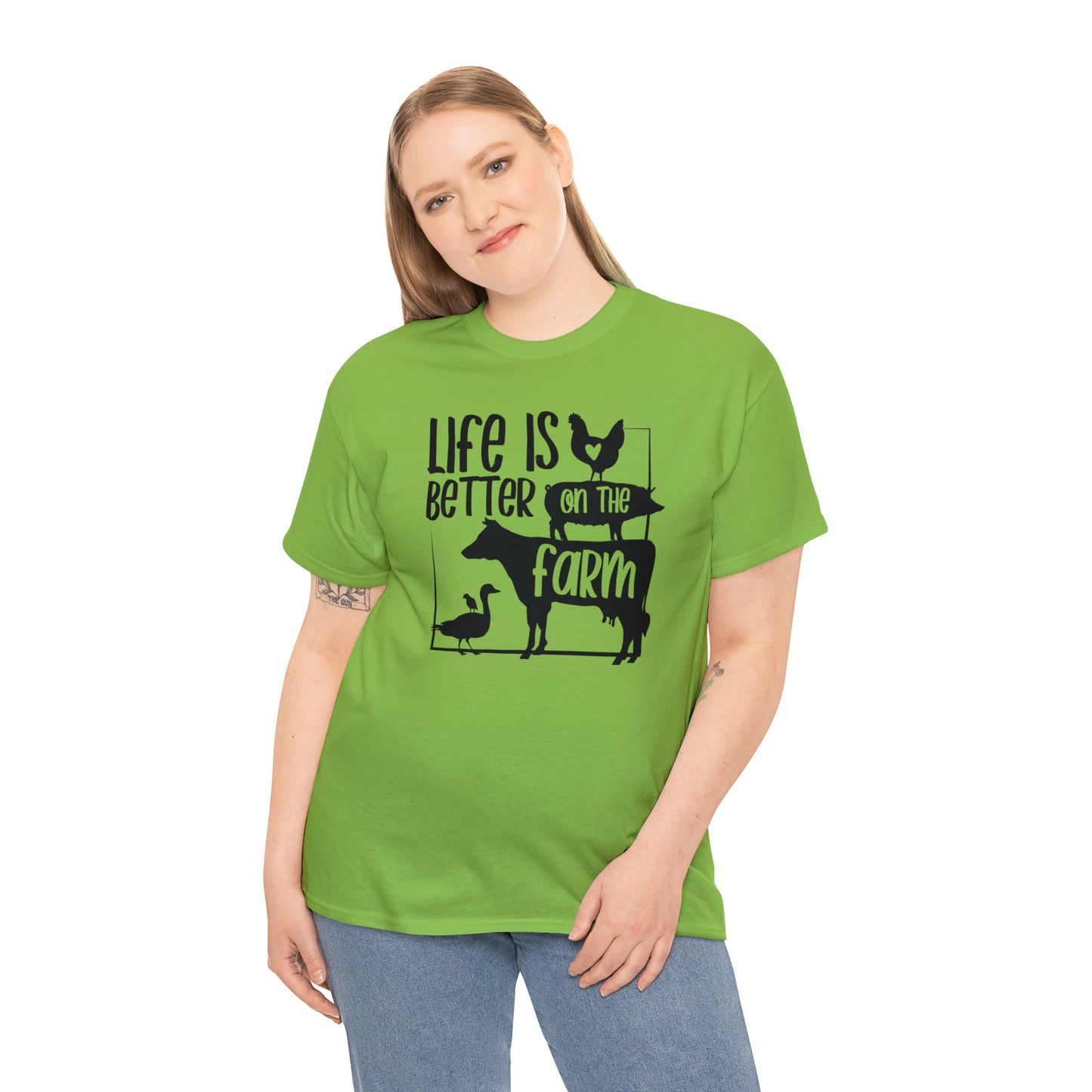 Life is Better on the Farm Unisex Tee