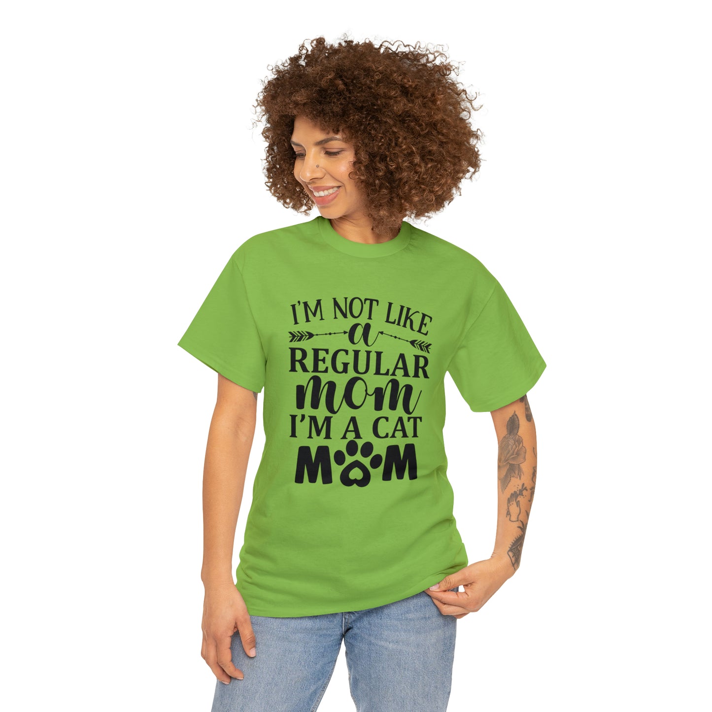 I'm Not Like a Regular Mom I'm a Cat Mom Tee