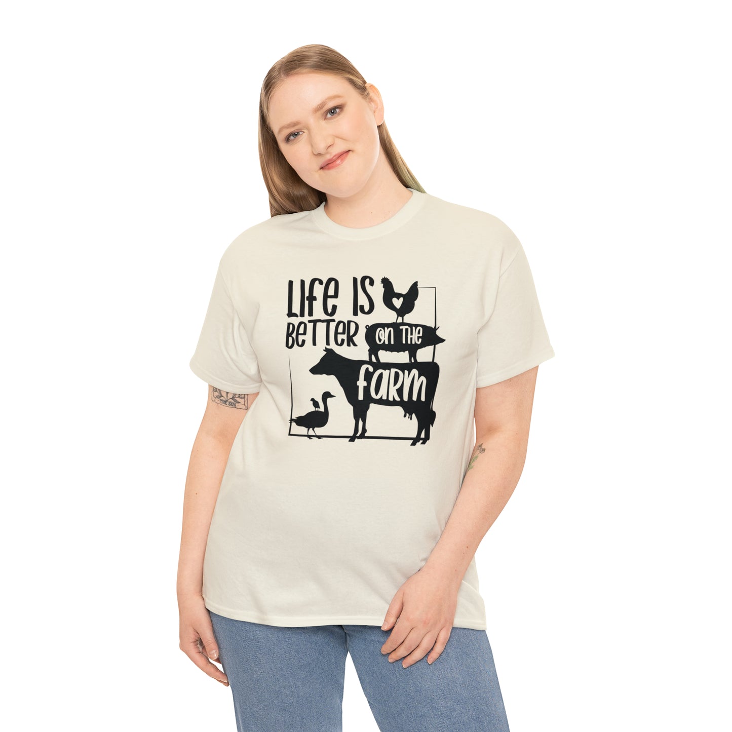 Life is Better on the Farm Unisex Tee