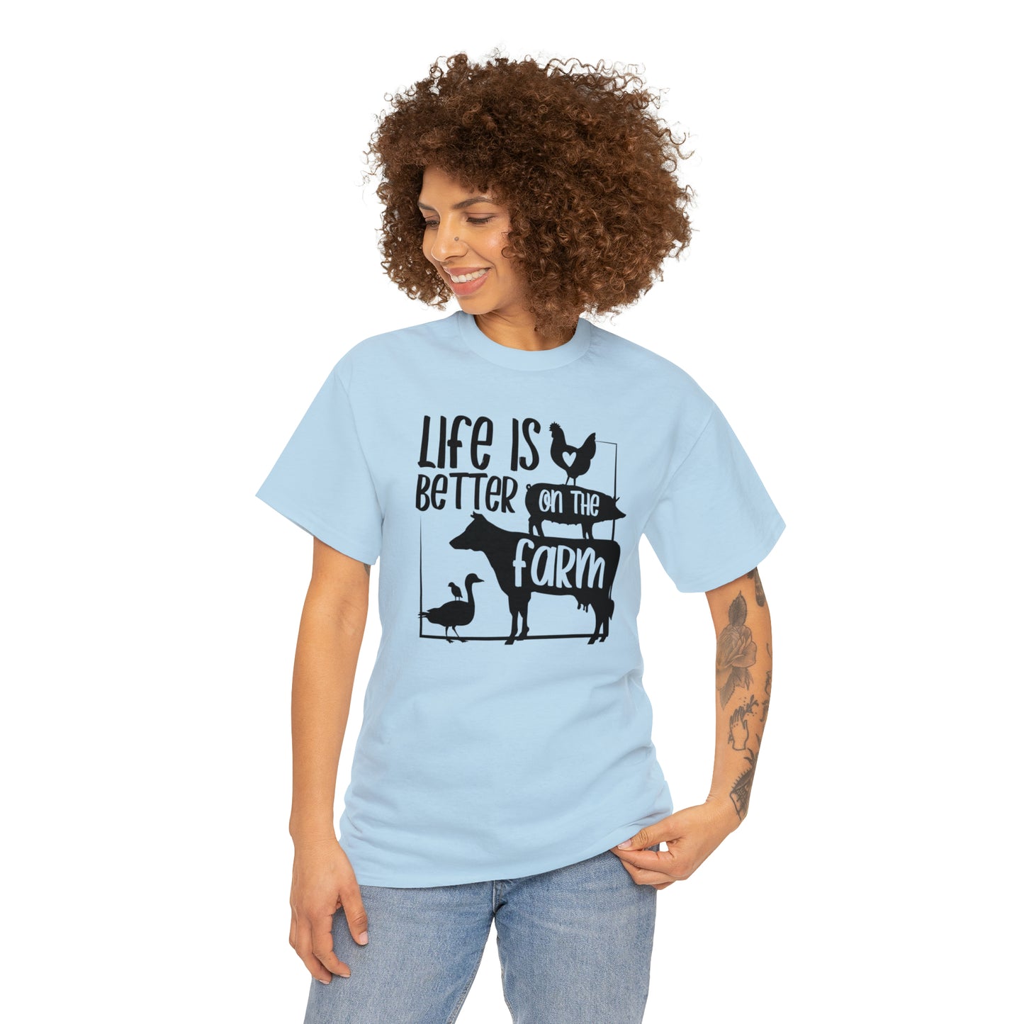 Life is Better on the Farm Unisex Tee