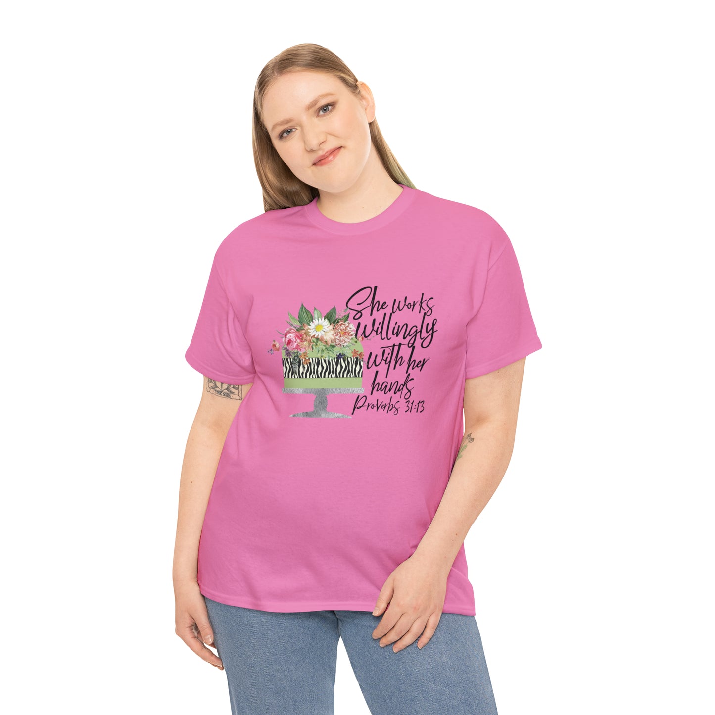 Baker: She Works With Her Hands Tee