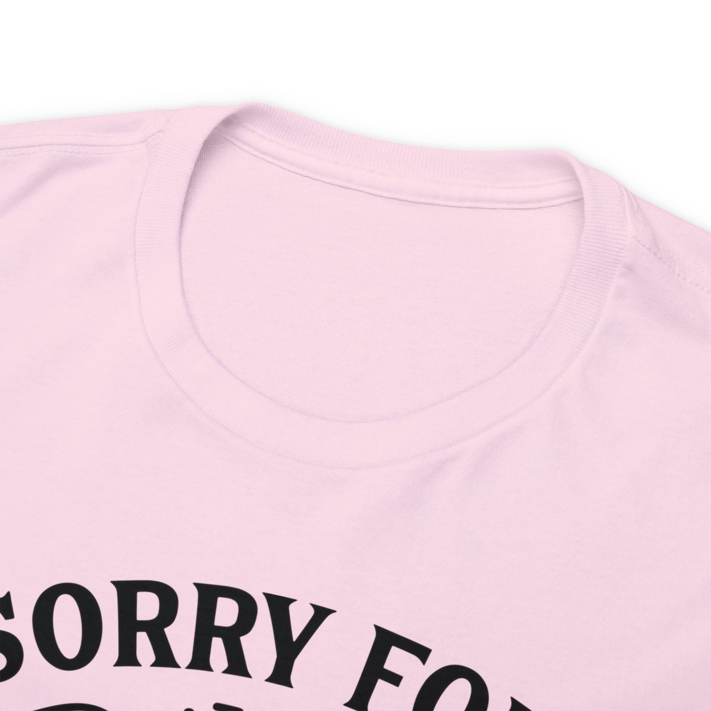 Sorry for the Hurtful Things Tee