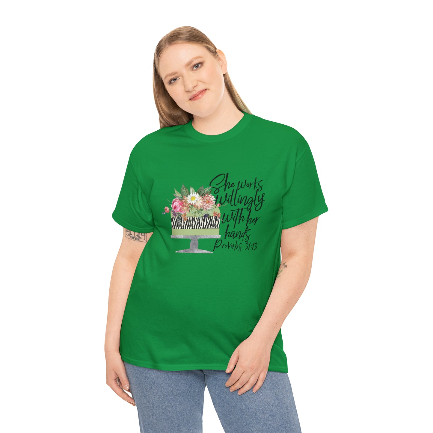 Baker: She Works With Her Hands Tee
