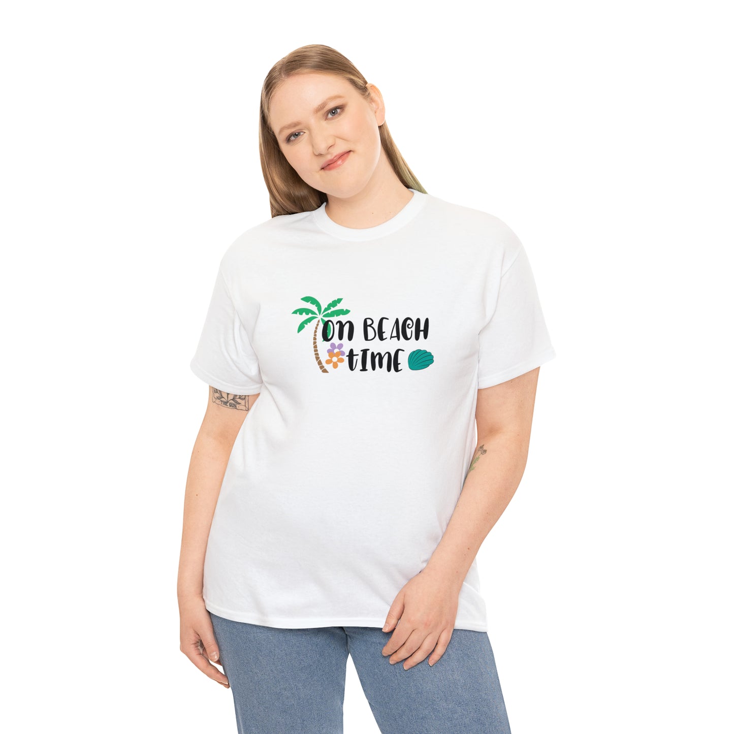 On Beach Time Tee