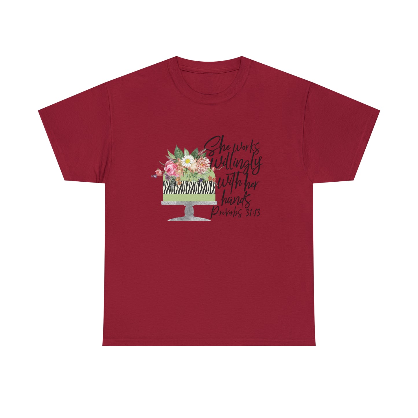 Baker: She Works With Her Hands Tee