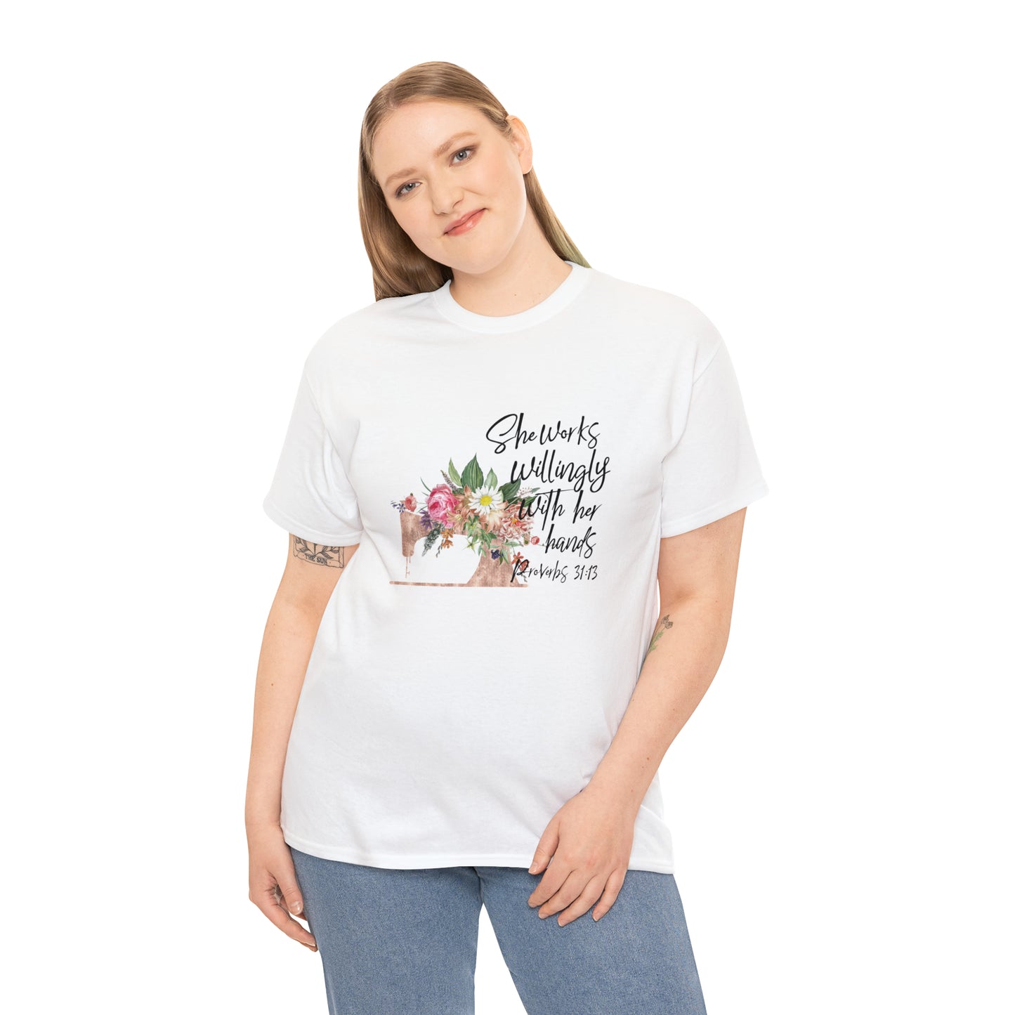Seamstress: She Works With Her Hands Tee