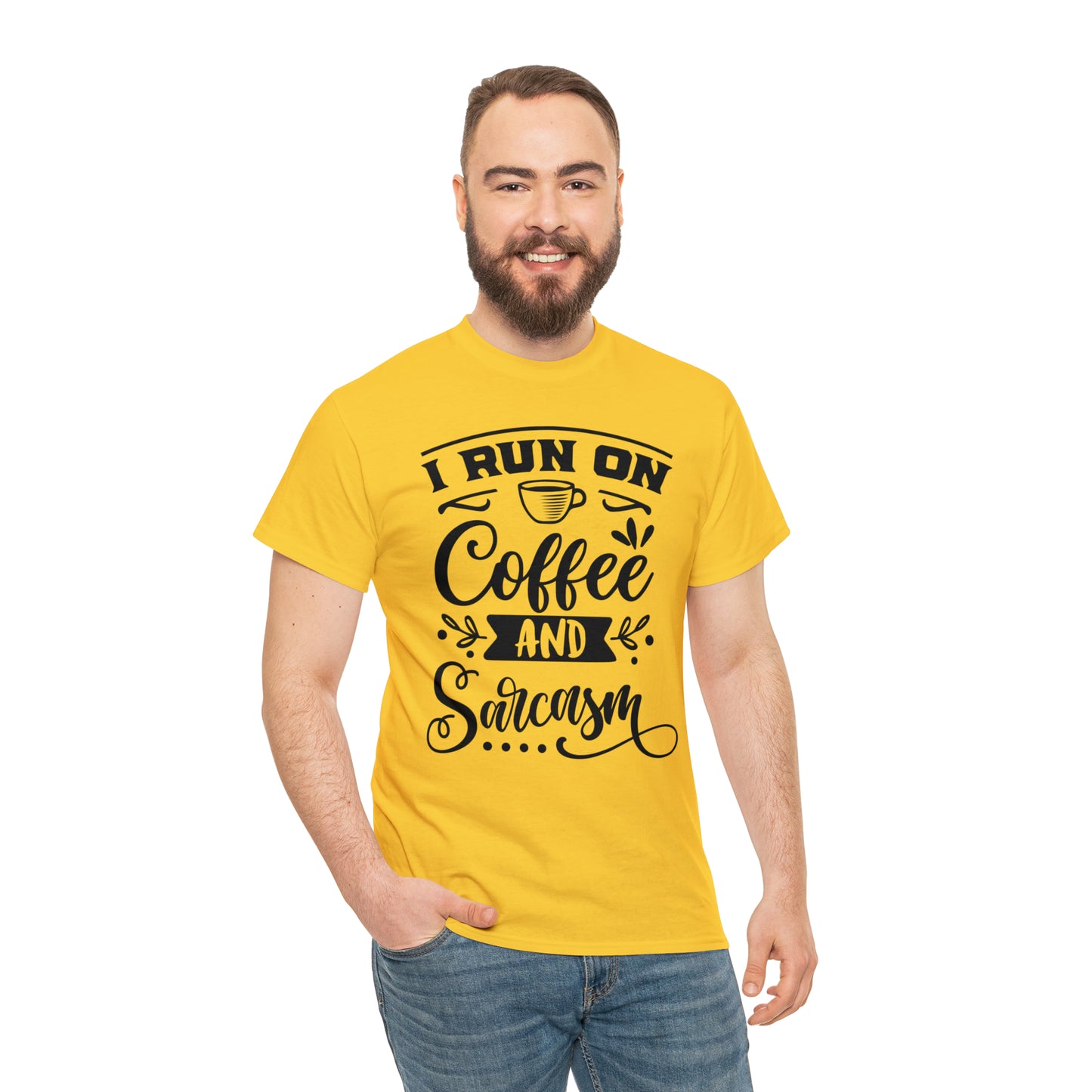I Run on Coffee and Sarcasm Tee