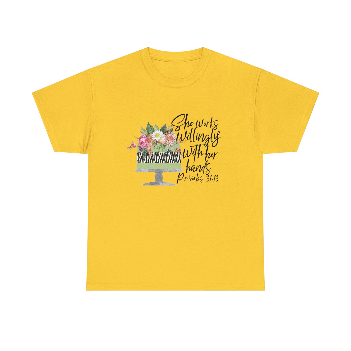 Baker: She Works With Her Hands Tee