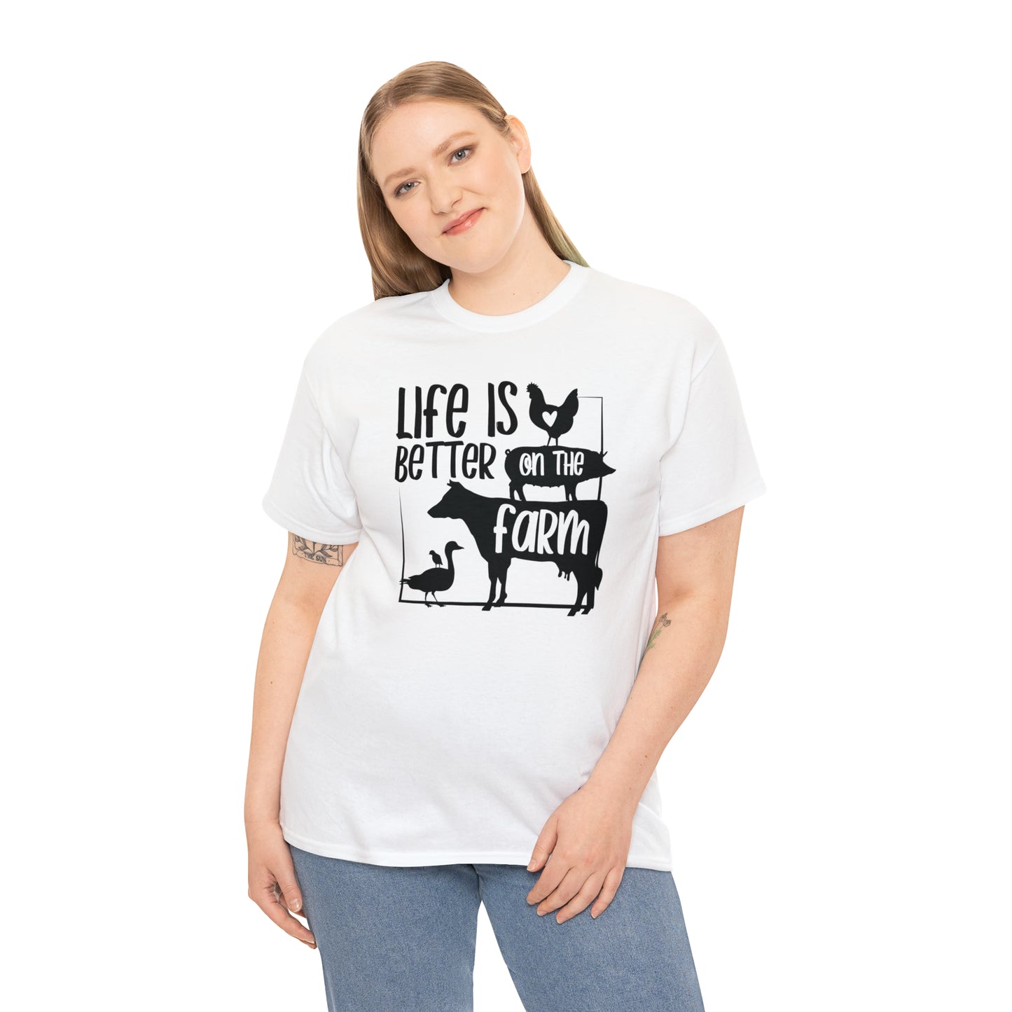 Life is Better on the Farm Unisex Tee