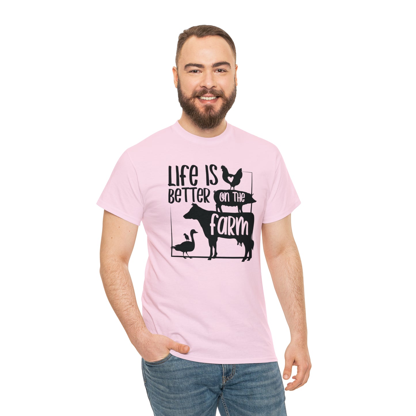 Life is Better on the Farm Unisex Tee