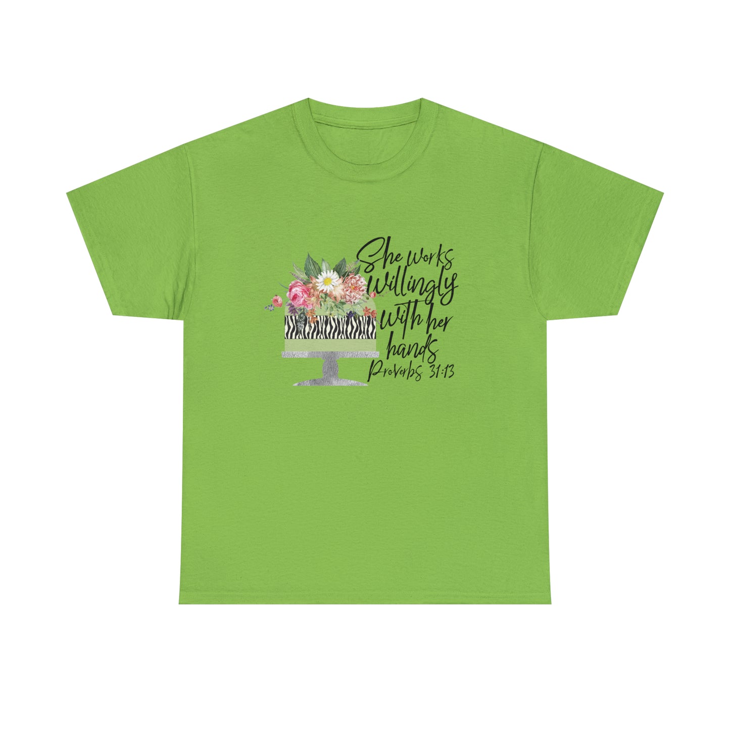 Baker: She Works With Her Hands Tee