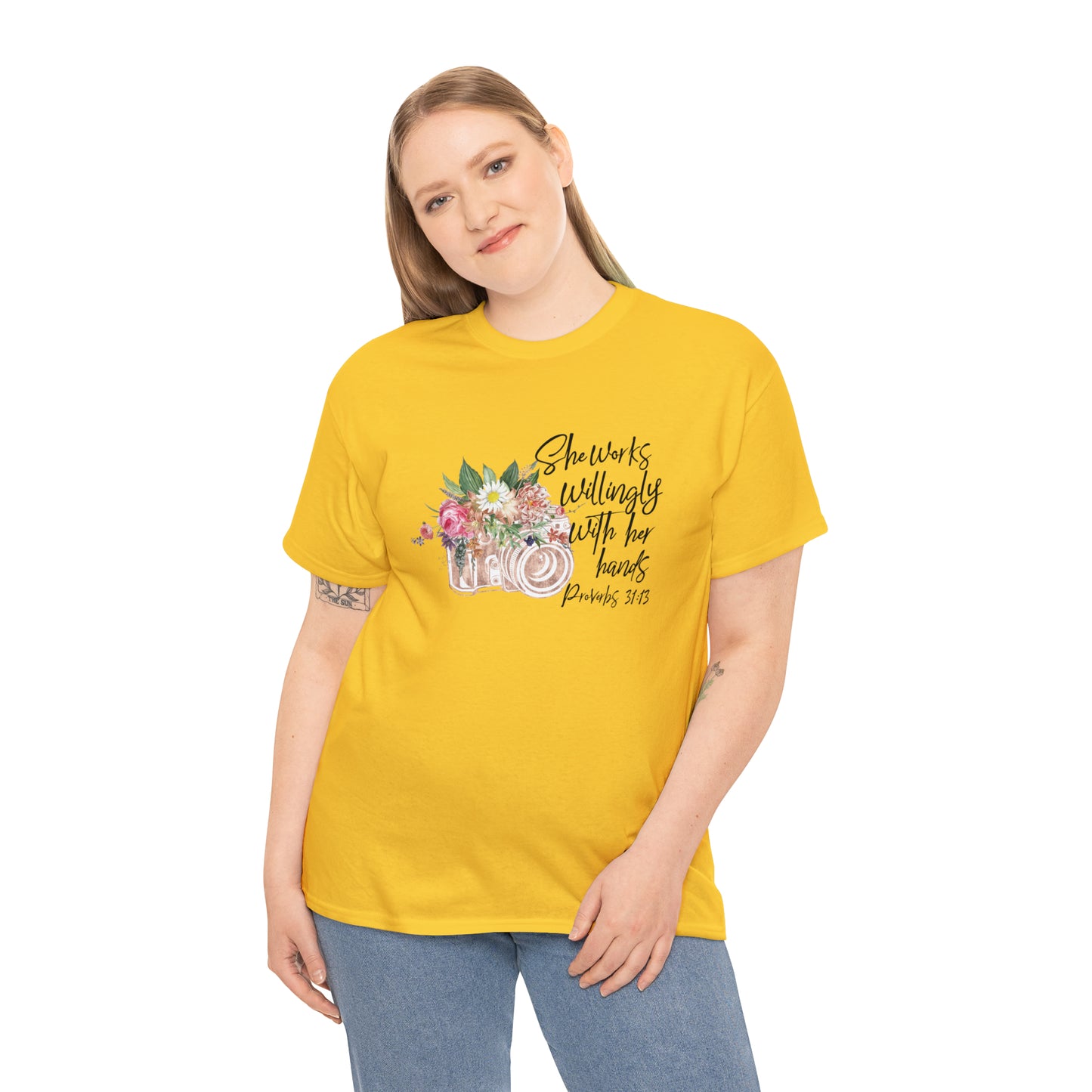 Photographer: She Works With Her Hands Tee
