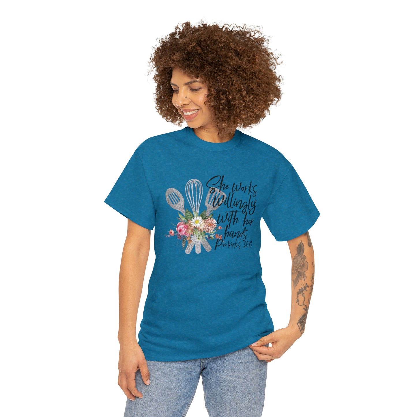 Chef: She Works With Her Hands Tee