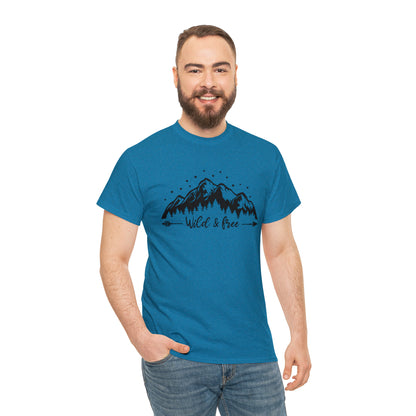 Wild and Free Mountains Tee