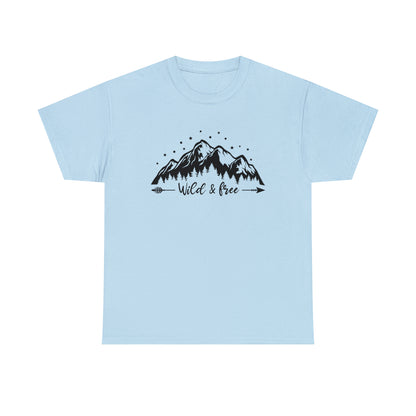 Wild and Free Mountains Tee