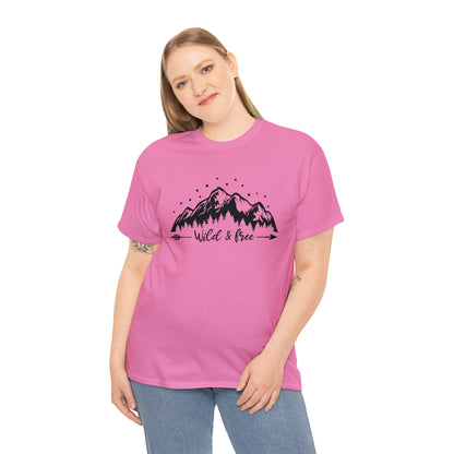 Wild and Free Mountains Tee