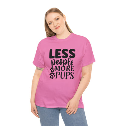 Less People More Pups Unisex Tee