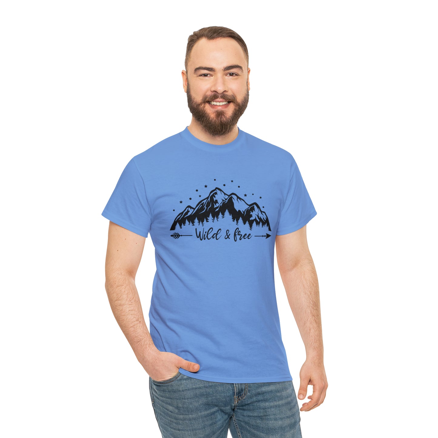 Wild and Free Mountains Tee