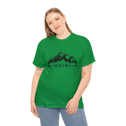 Wild and Free Mountains Tee