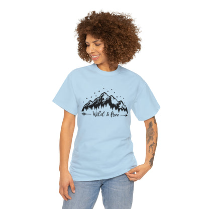 Wild and Free Mountains Tee