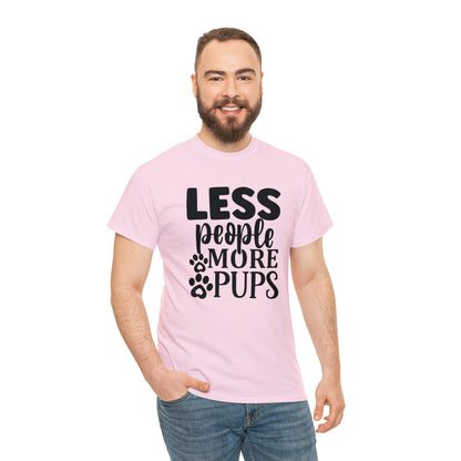 Less People More Pups Unisex Tee