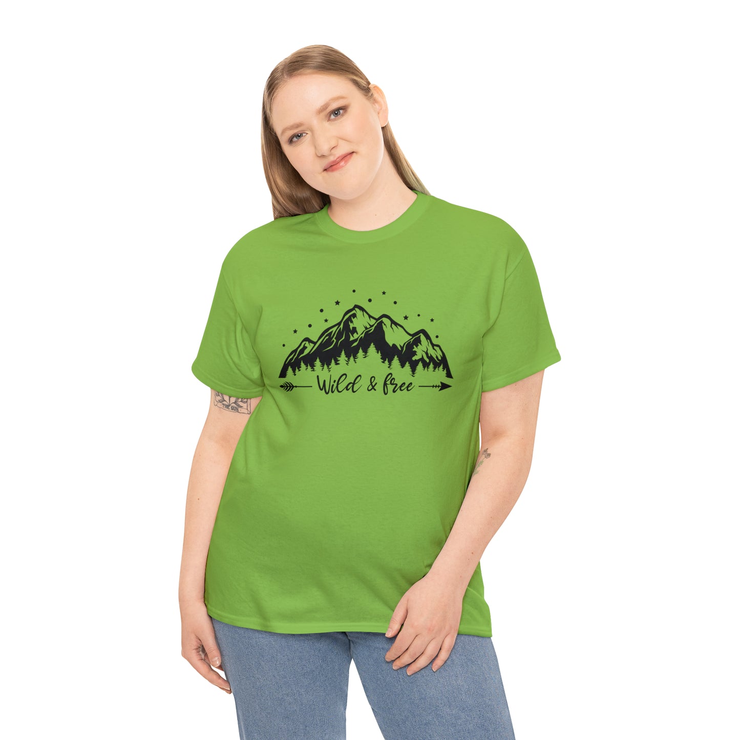 Wild and Free Mountains Tee