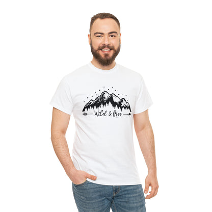 Wild and Free Mountains Tee