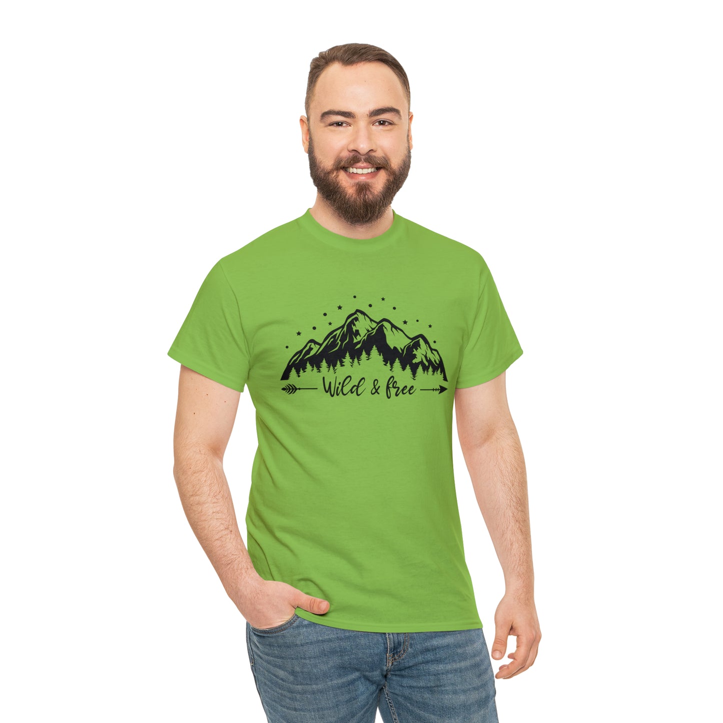 Wild and Free Mountains Tee