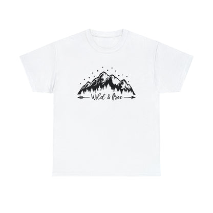 Wild and Free Mountains Tee