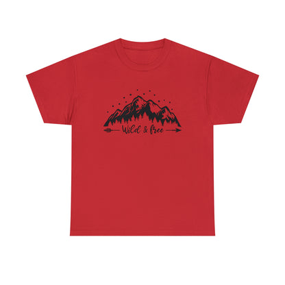 Wild and Free Mountains Tee