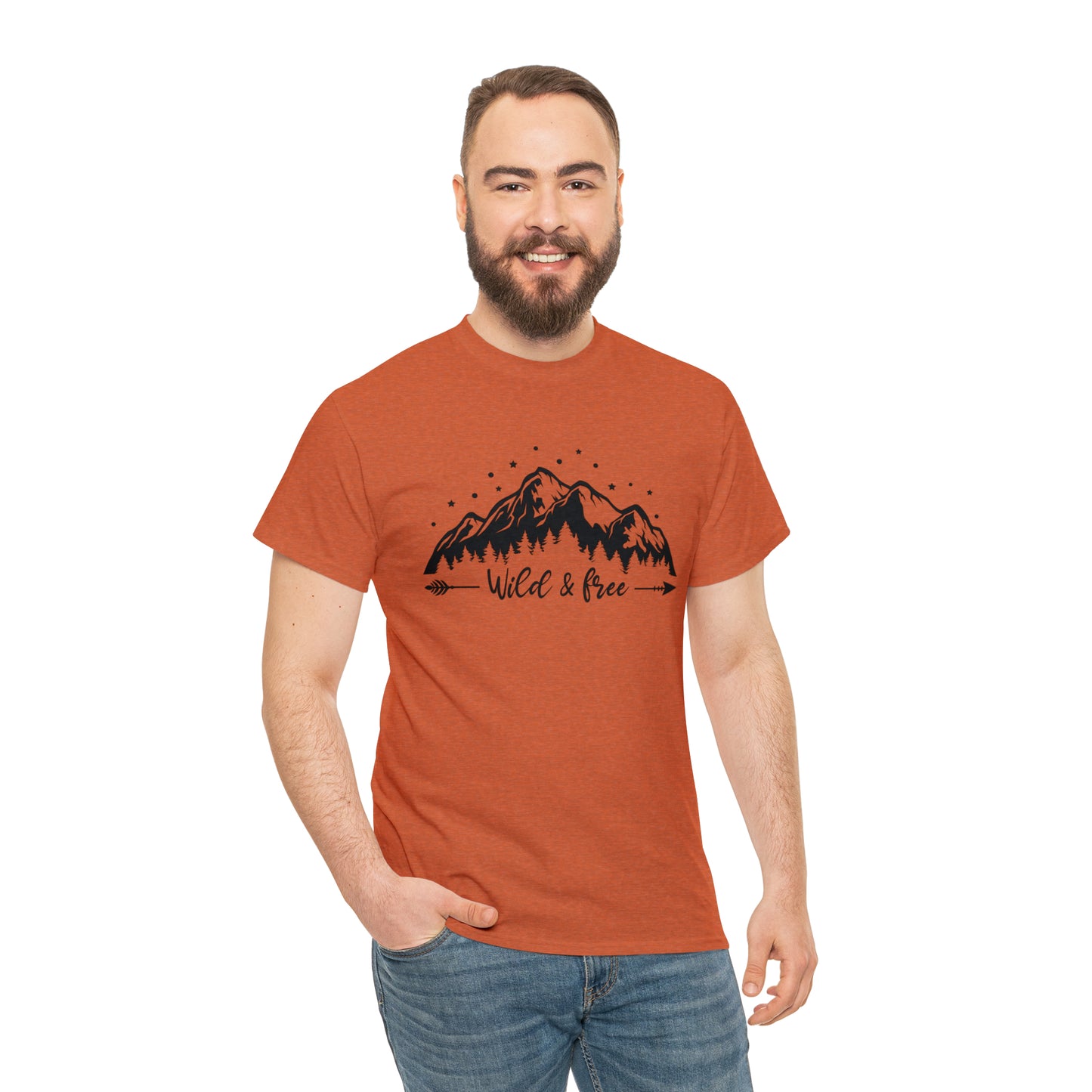 Wild and Free Mountains Tee