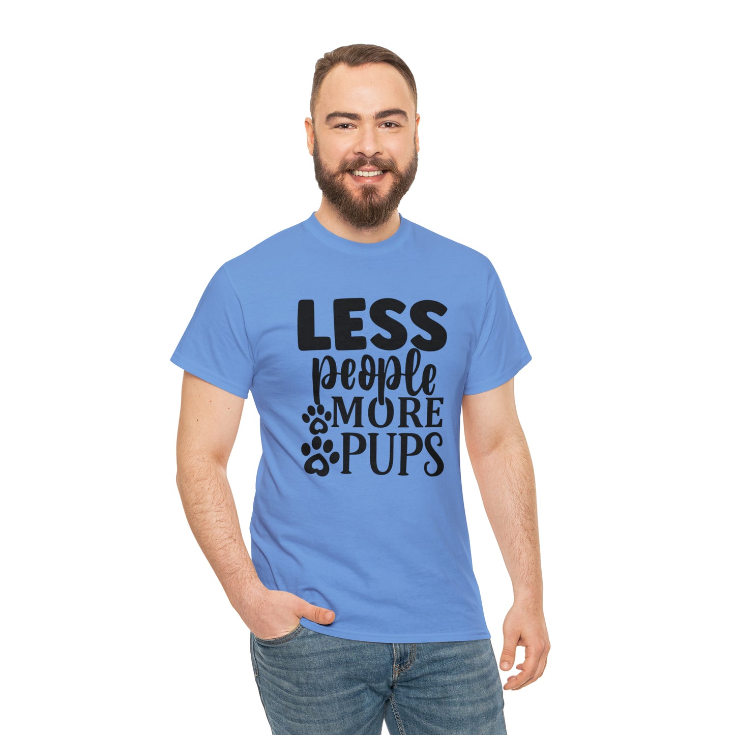 Less People More Pups Unisex Tee