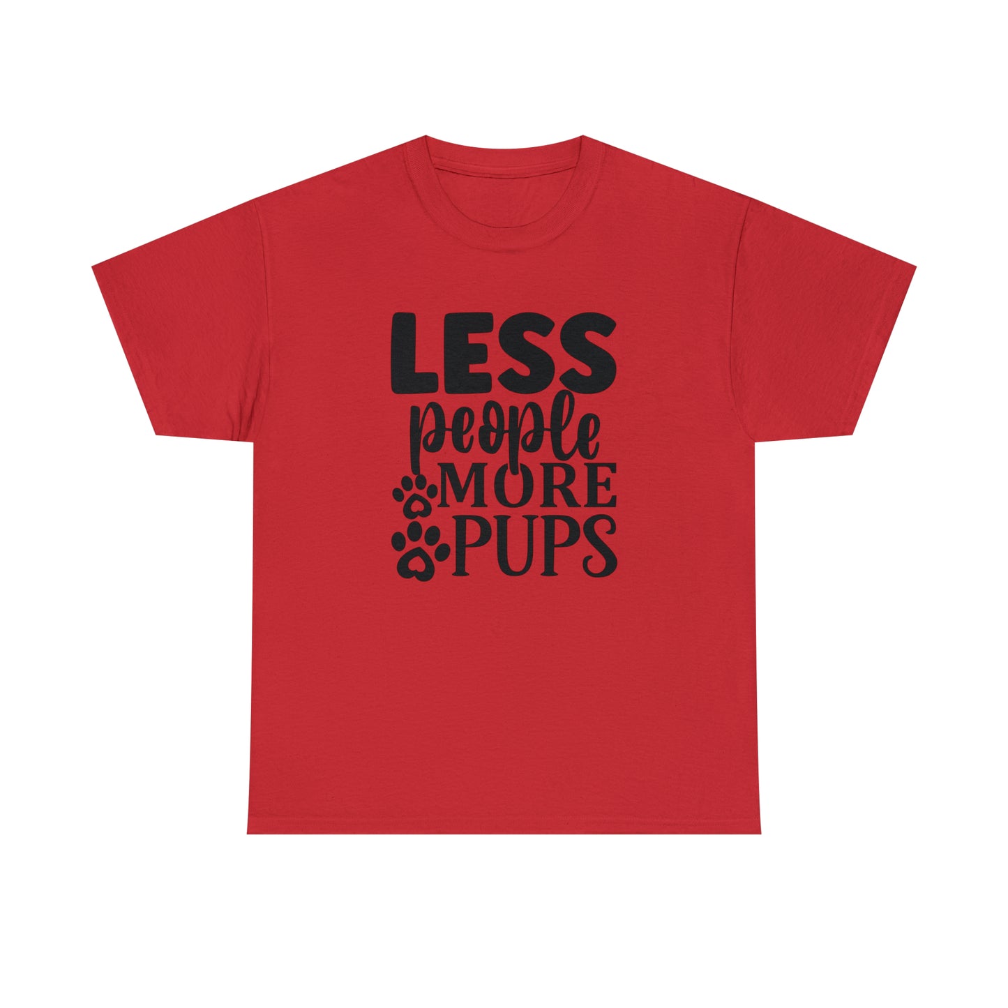 Less People More Pups Unisex Tee