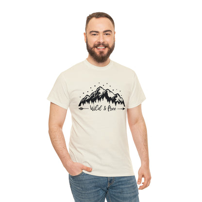 Wild and Free Mountains Tee