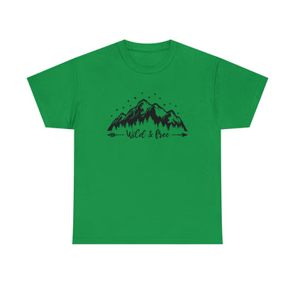 Wild and Free Mountains Tee