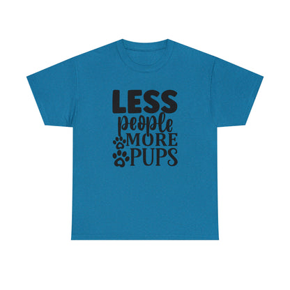 Less People More Pups Unisex Tee