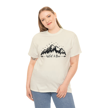 Wild and Free Mountains Tee